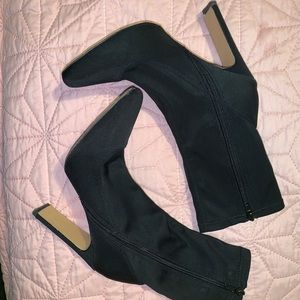 Misguided Black Sock Booties